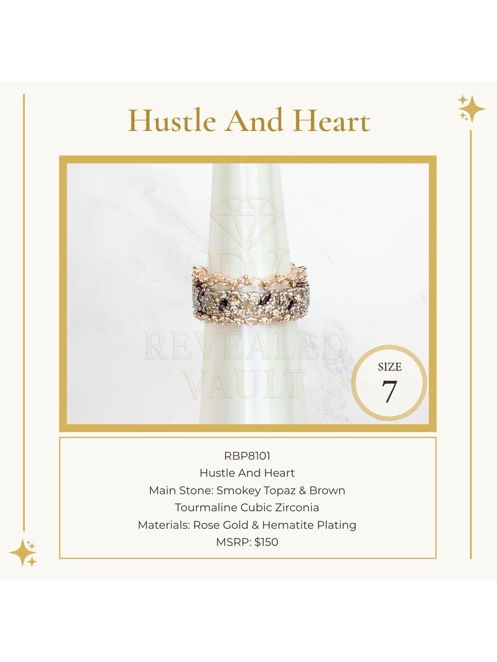 Hustle and Heart - Size 7 - Luxe Bands